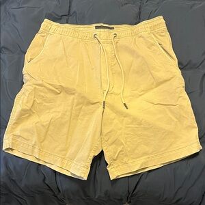 American Eagle Outfitters Yellow Cargo Shorts